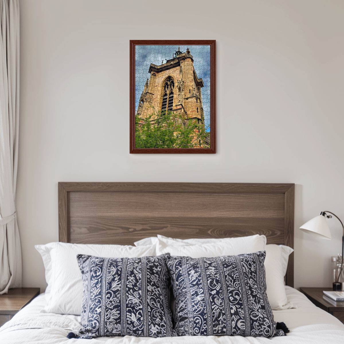 Saint-Martin, Colmar, France; Wooden Jigsaw Puzzle 500 pcs (Vertical)