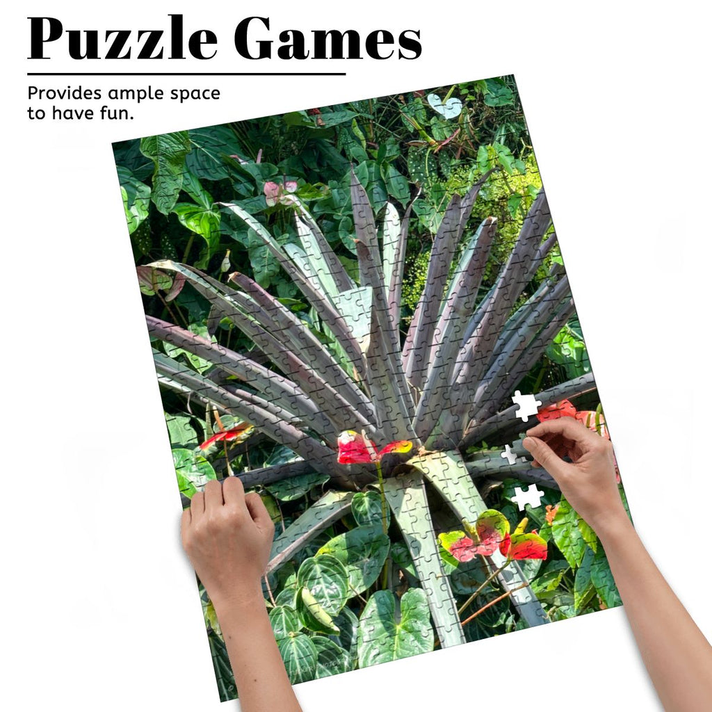 Agave Plant Wooden Jigsaw Puzzle 500 pcs (Vertical)