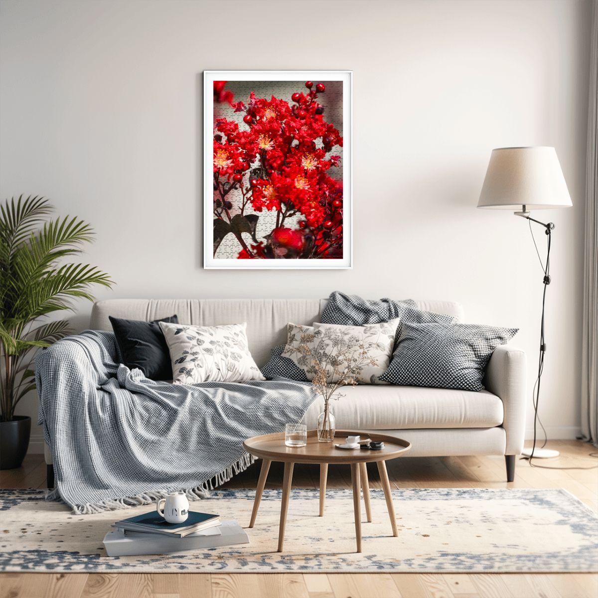 Carolina Crape Myrtle, South Carolina, 2026; Wooden Jigsaw Puzzles 500 pcs (Vertical)