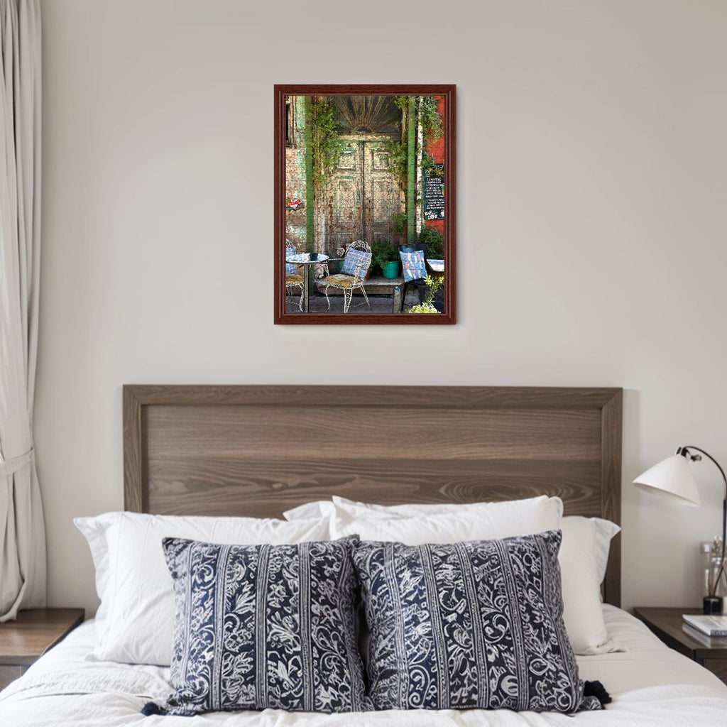 Doorway, Fener-Balat District, Istanbul, Wooden Jigsaw Puzzle 500 pcs (Vertical)