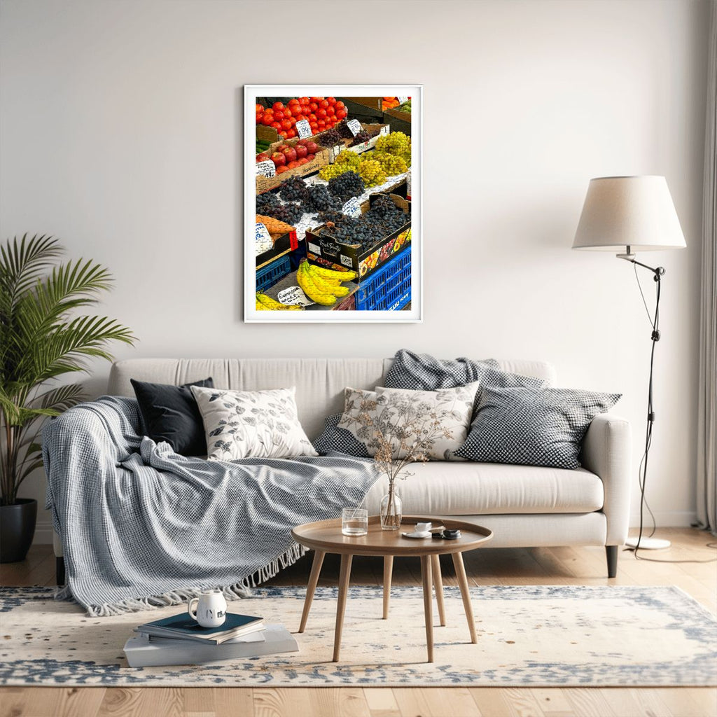Fruit Market, Athens, Greece; Wooden Jigsaw Puzzles 500 pcs (Vertical)