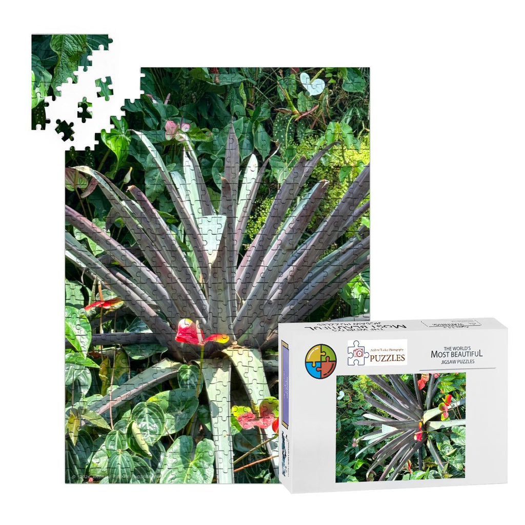 Agave Plant Wooden Jigsaw Puzzle 500 pcs (Vertical)