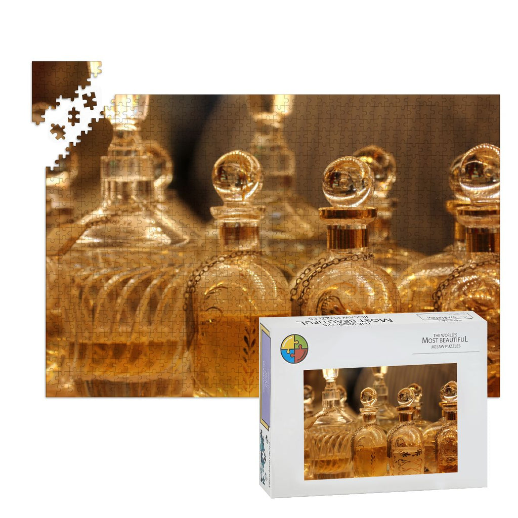 Turkish Jars, Istanbul, 2025: Wooden Jigsaw Puzzles 1000 pcs (Horizontal)