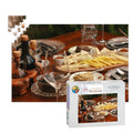 Croatian Table, Island of Broc, Croatia; Wooden Jigsaw Puzzle 1000 pcs (Horizontal)