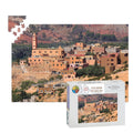 Berber Village, Atlas Mountains, Morocco; Wooden Jigsaw Puzzle 1000 pcs (Horizontal)