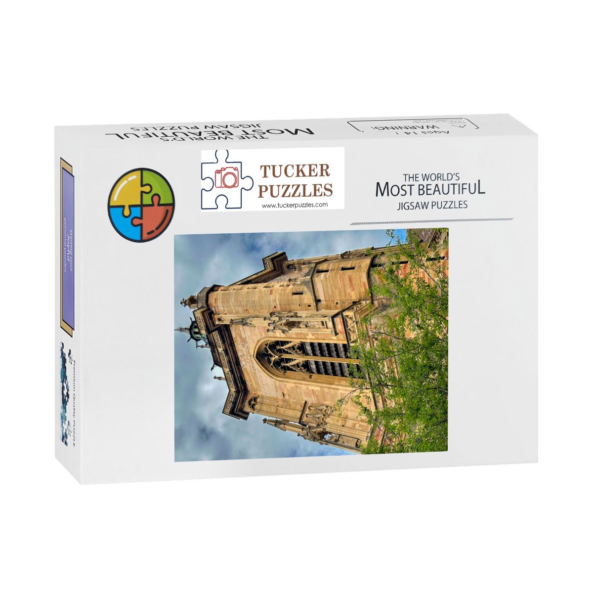 Saint-Martin, Colmar, France; Wooden Jigsaw Puzzle 500 pcs (Vertical)