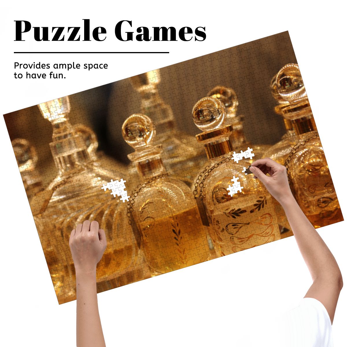 Turkish Jars, Istanbul, 2025: Wooden Jigsaw Puzzles 1000 pcs (Horizontal)