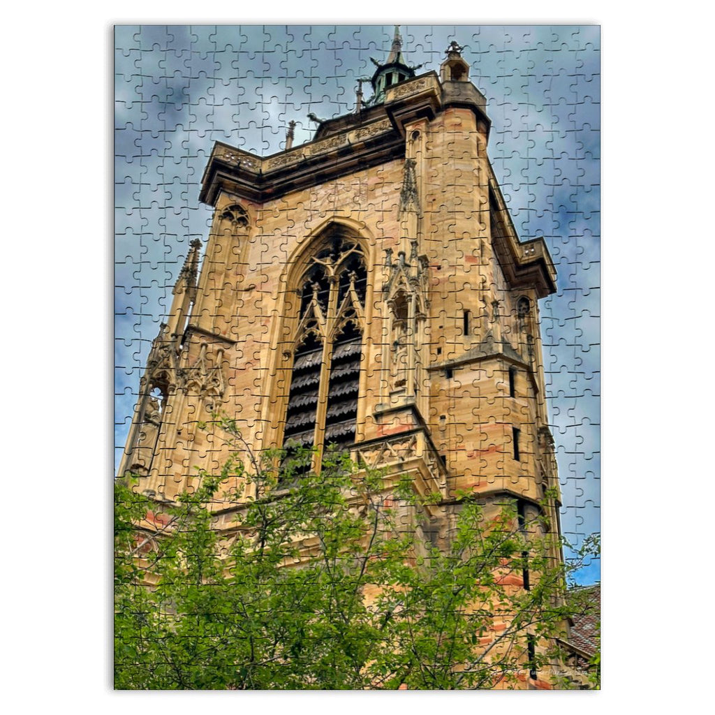 Saint-Martin, Colmar, France; Wooden Jigsaw Puzzle 500 pcs (Vertical)