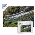 Korean Temple Roof, South Korea, 2024; Wooden Jigsaw Puzzles 1000 pcs (Horizontal)