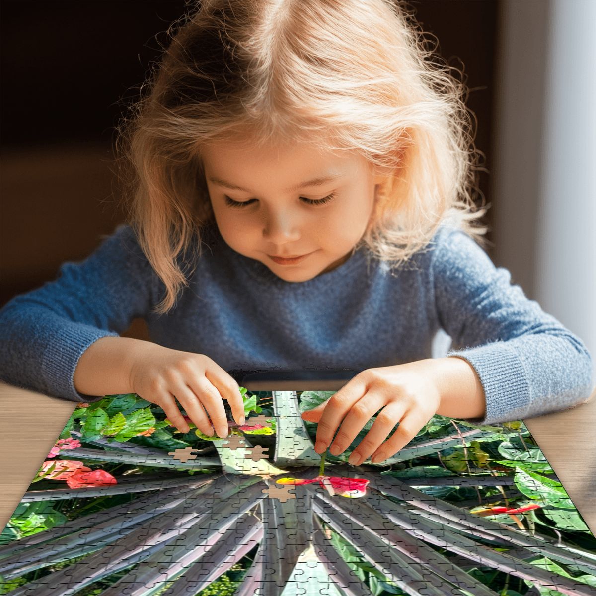 Agave Plant Wooden Jigsaw Puzzle 500 pcs (Vertical)