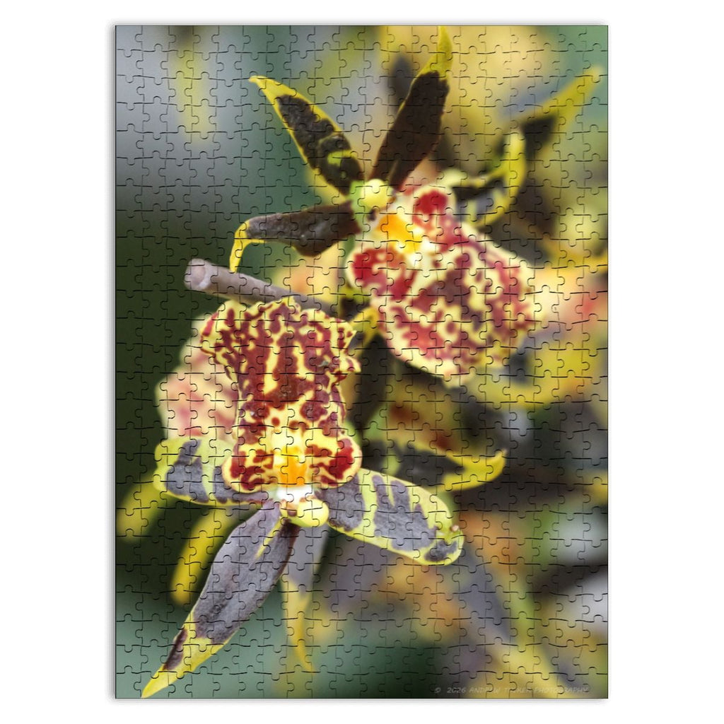 Orchid, Singapore, 2025; Wooden Jigsaw Puzzles 500 pcs (Vertical)