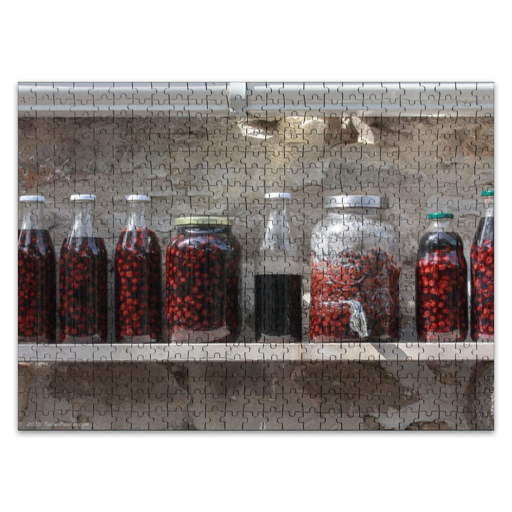 Steeping Višnjevac, Croatia; Wooden Jigsaw Puzzle 500 pcs (Horizontal)