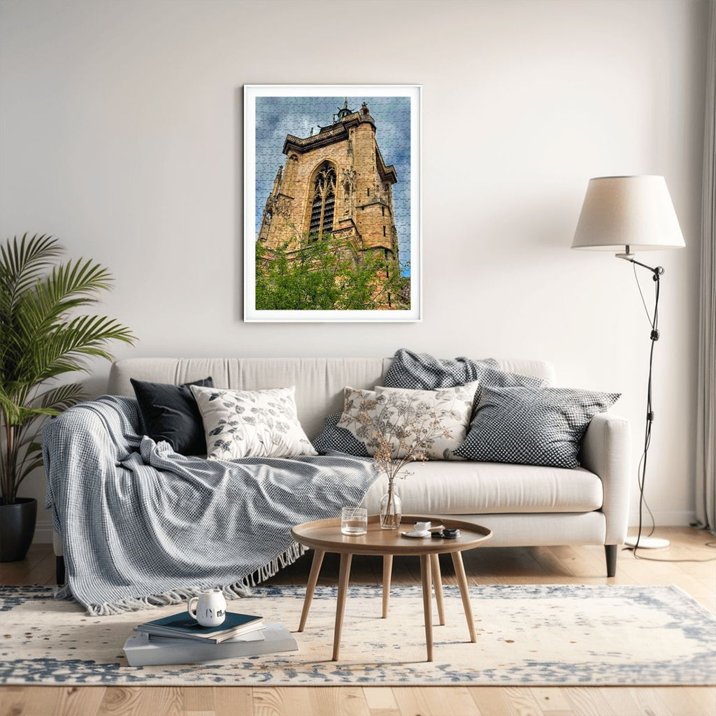 Saint-Martin, Colmar, France; Wooden Jigsaw Puzzle 500 pcs (Vertical)