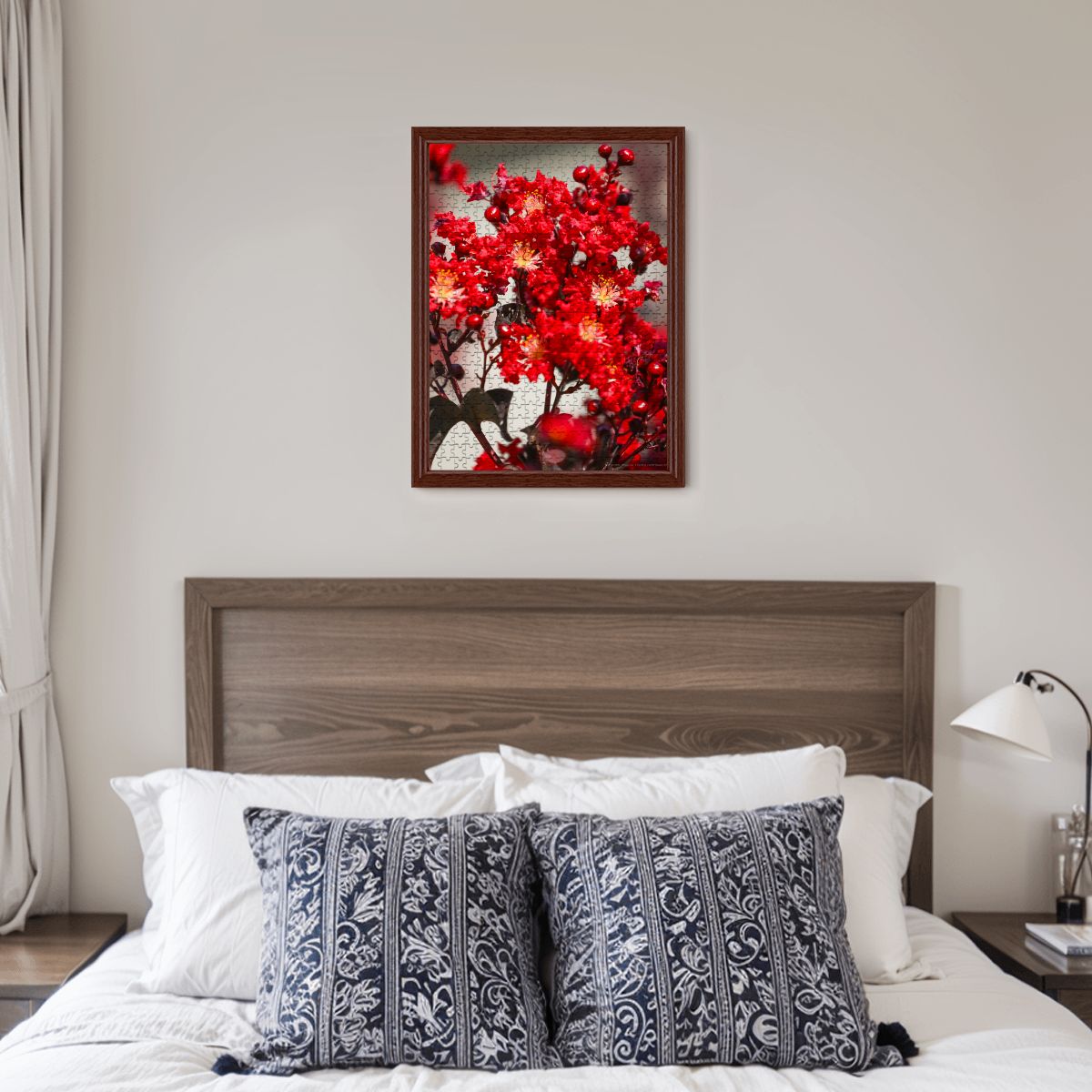 Carolina Crape Myrtle, South Carolina, 2026; Wooden Jigsaw Puzzles 500 pcs (Vertical)