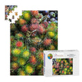 Rambutan, Kuala Lumpur, Malaysia; Wooden Jigsaw Puzzles 500 pcs (Vertical)