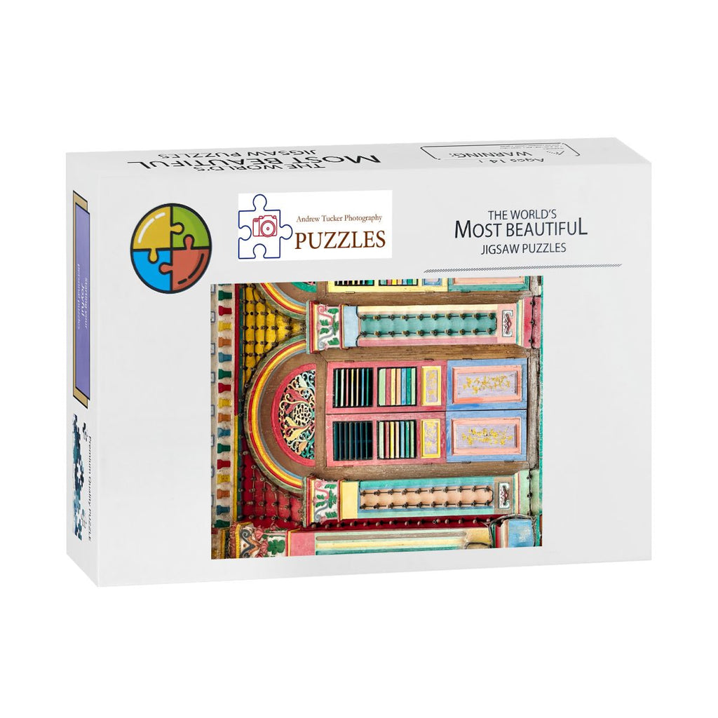 Little India, Signapore; 202; Wooden Jigsaw Puzzles 500 pcs (Vertical)