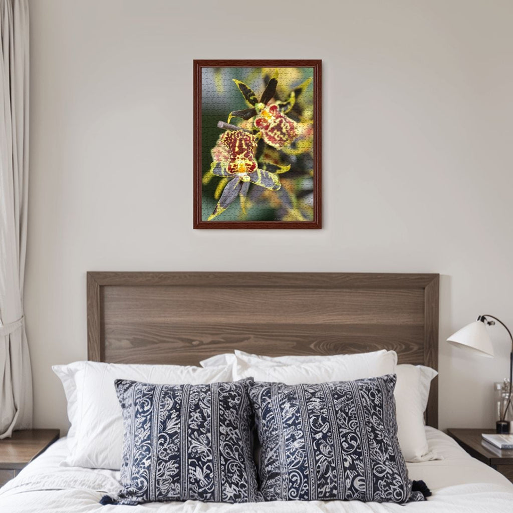 Orchid, Singapore, 2025; Wooden Jigsaw Puzzles 500 pcs (Vertical)