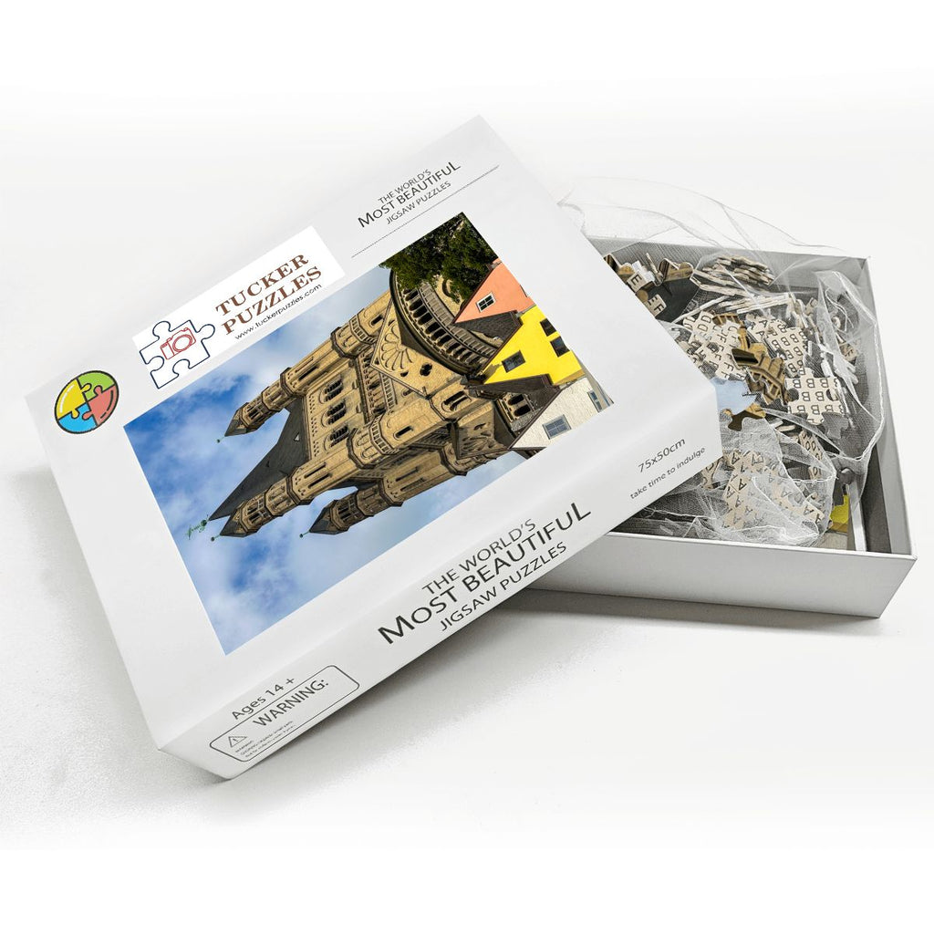 St. Martin Church, Cologne, Germany; Wooden Jigsaw Puzzle 1000 pcs (Vertical)