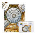 Milan Gallery, Italy; Wood Jigsaw Puzzle 500 pcs (Vertical)