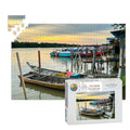 Malaysian Fishing Village: Wooden Jigsaw Puzzle 1000 pcs (Horizontal)