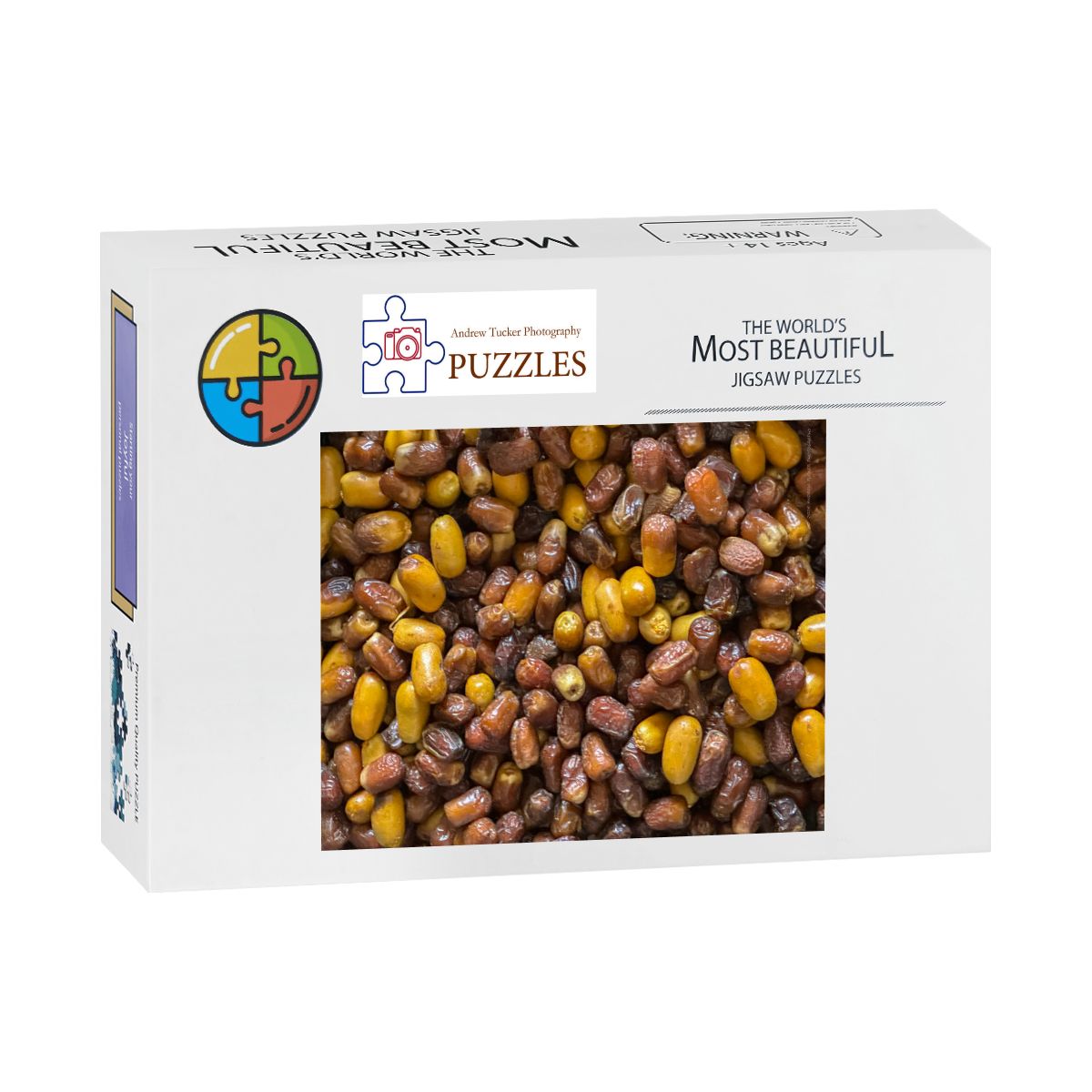 Moroccan Dates, Morocco, 2025;  Wooden Jigsaw Puzzles 500 pcs (Vertical)