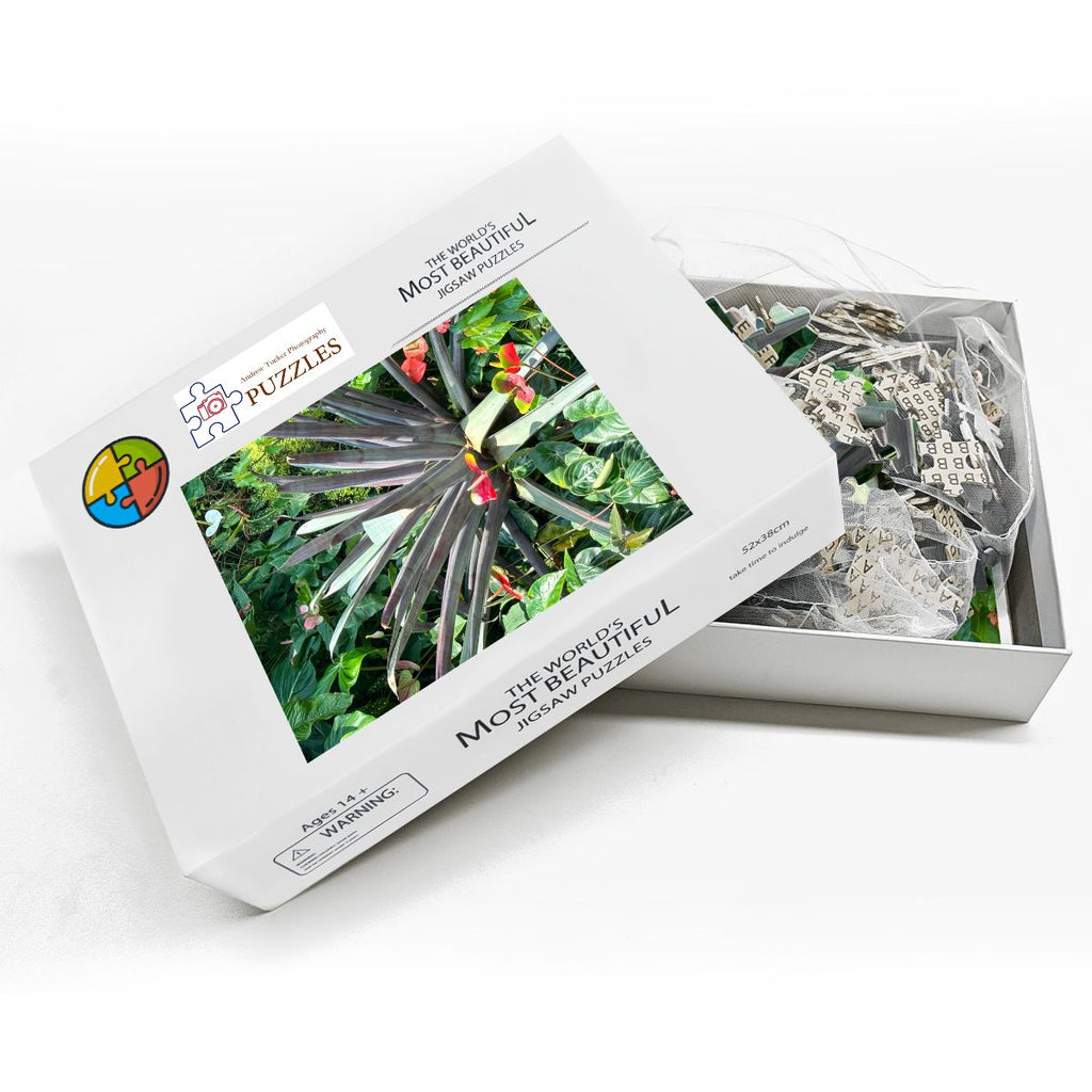 Agave Plant Wooden Jigsaw Puzzle 500 pcs (Vertical)