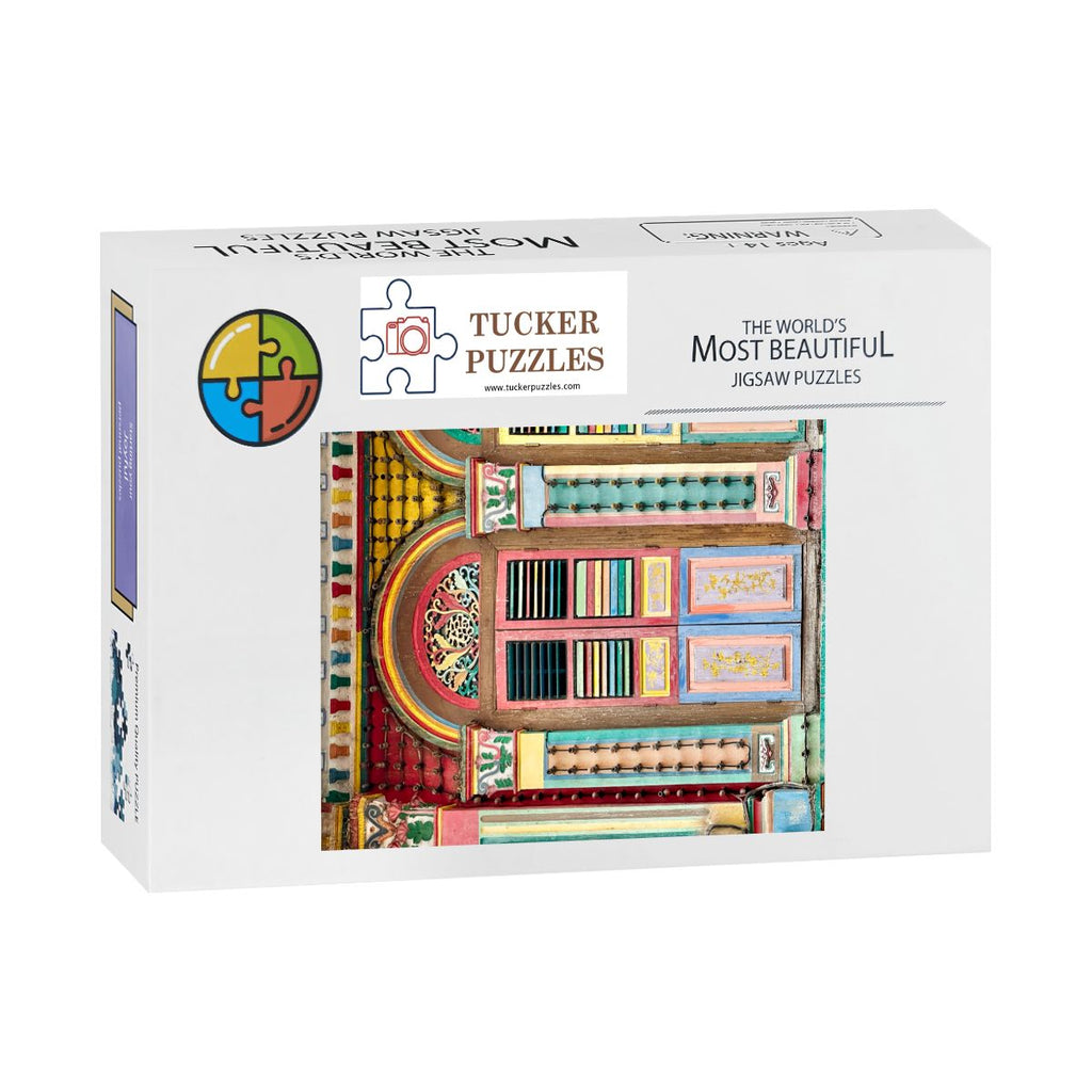 Little India, Singapore; Wooden Jigsaw Puzzle 500 pcs (Vertical)