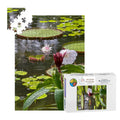 Lily Pond, Singapore; Wooden Jigsaw Puzzles 500 pcs (Vertical)