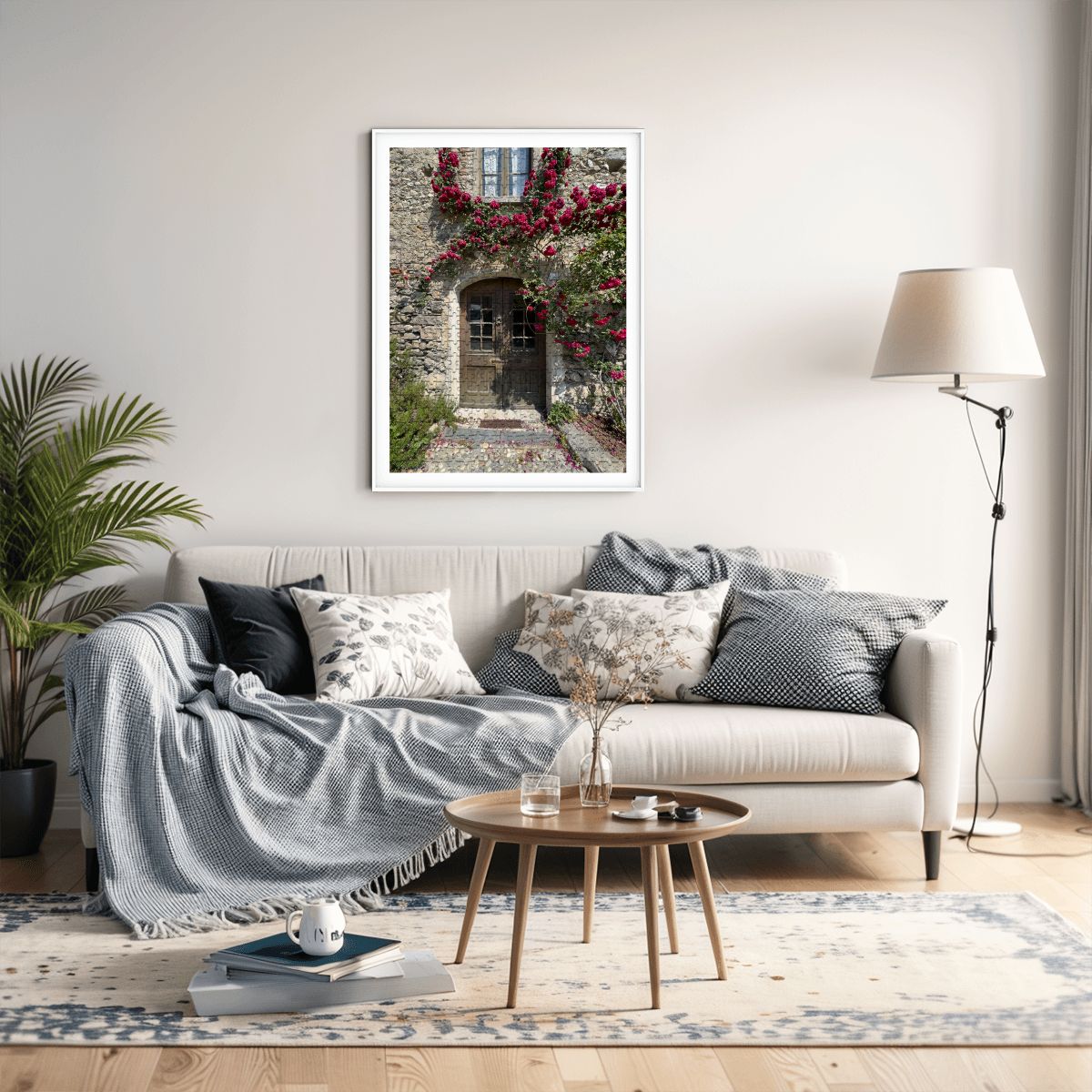 Villa Doorway, Menaggio, Italy, 2026; Wooden Jigsaw Puzzles 500 pcs (Vertical)