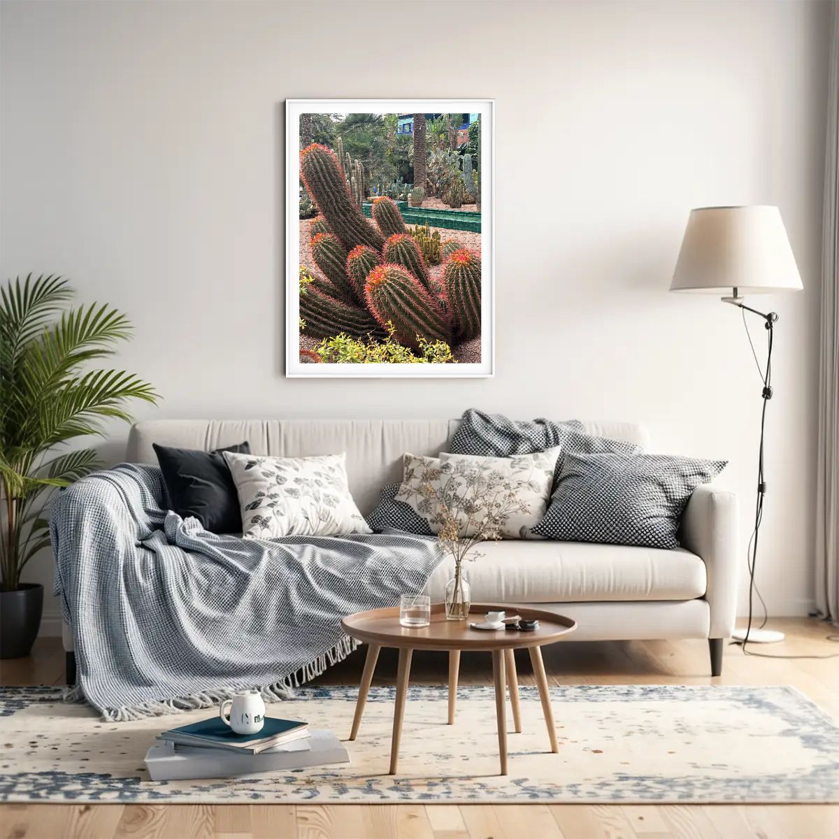 Sonoran Desert Cacti: Wooden Jigsaw Puzzles 500 pcs (Vertical)