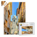 San Giacomo Bell Tower, Bellagio, Italy; Wooden Jigsaw Puzzle 1000 pcs (Vertical)