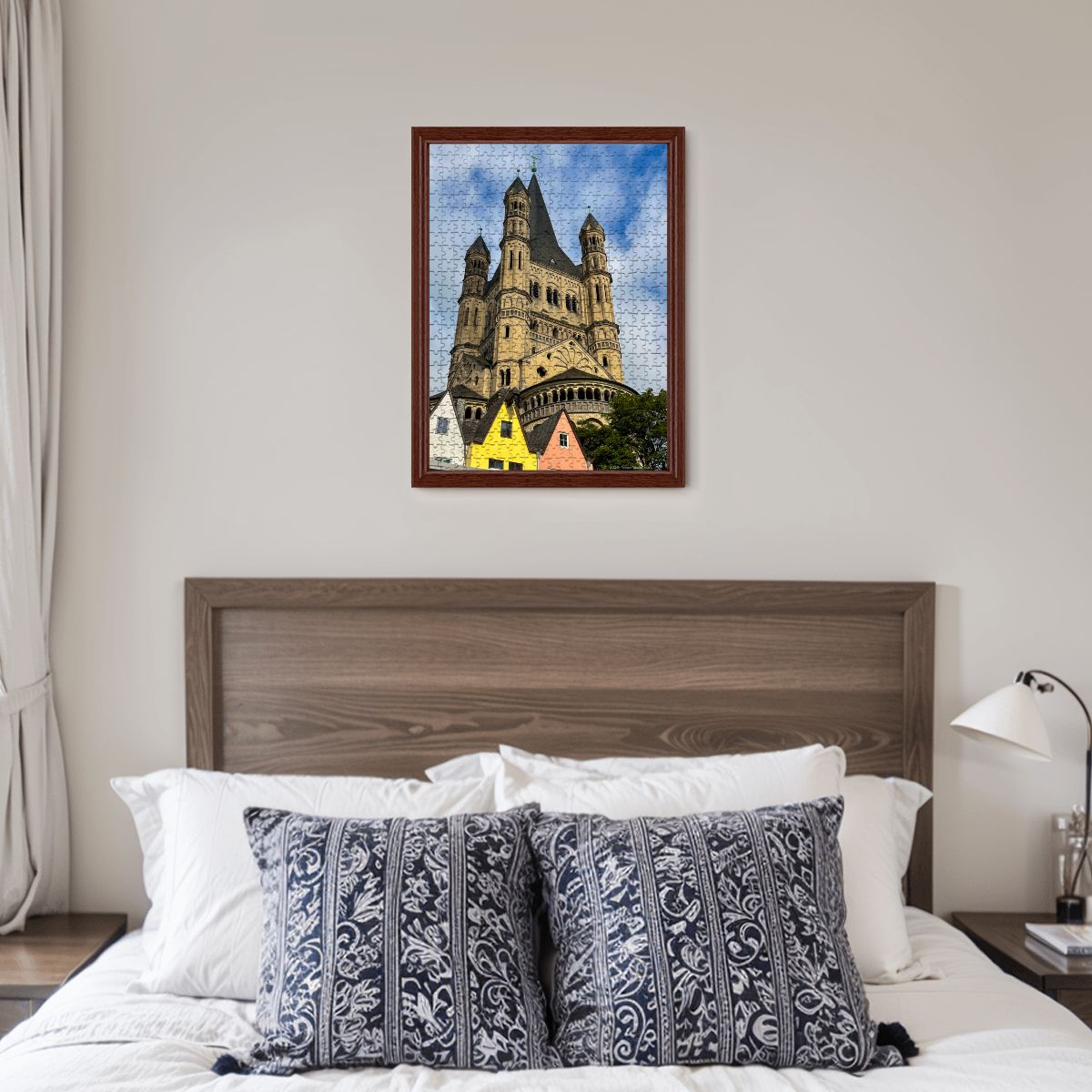 St. Martin Church, Cologne, Germany; Wooden Jigsaw Puzzle 500 pcs (Vertical)