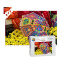 Umbrella Fantasy II, Singapore; Wooden Jigsaw Puzzle 1000 pcs (Horizontal)