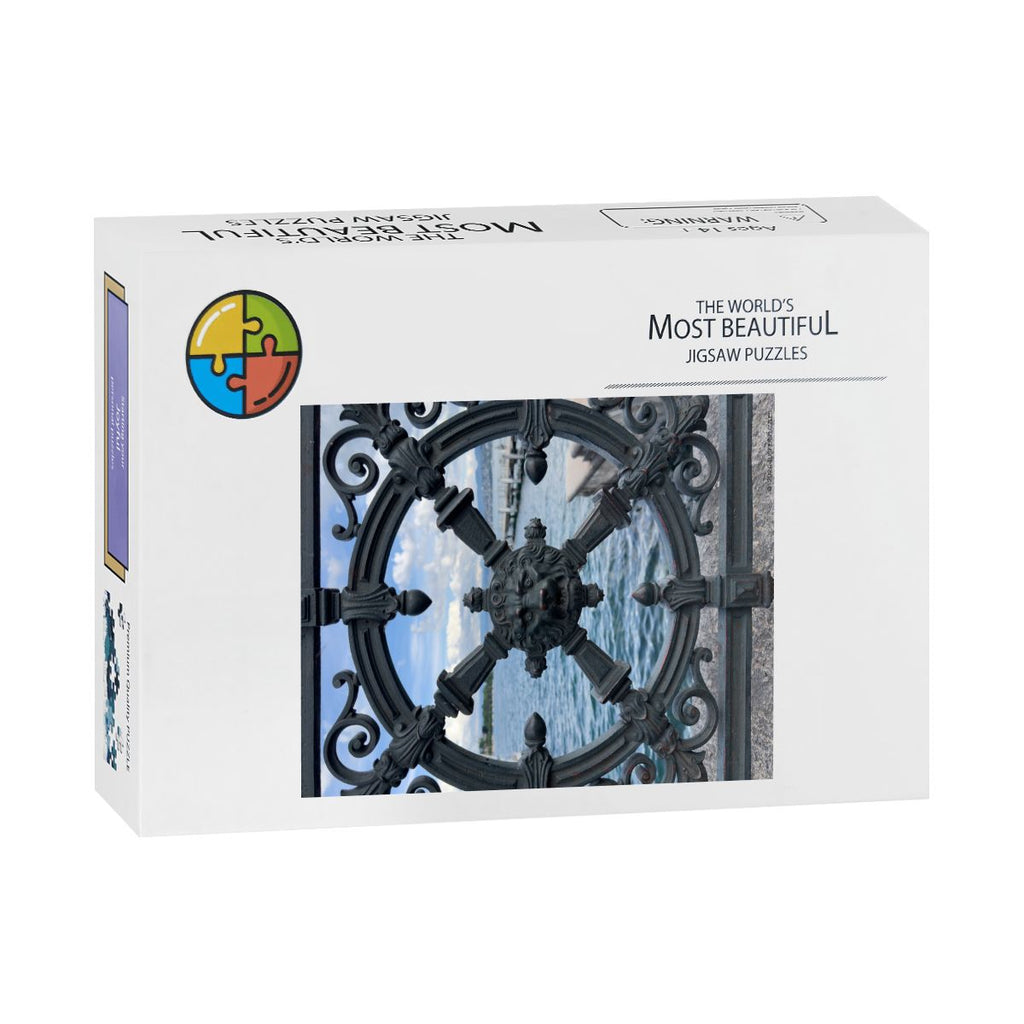 Zurich Waterfront I, Wooden Jigsaw Puzzle 500 pcs (Vertical)