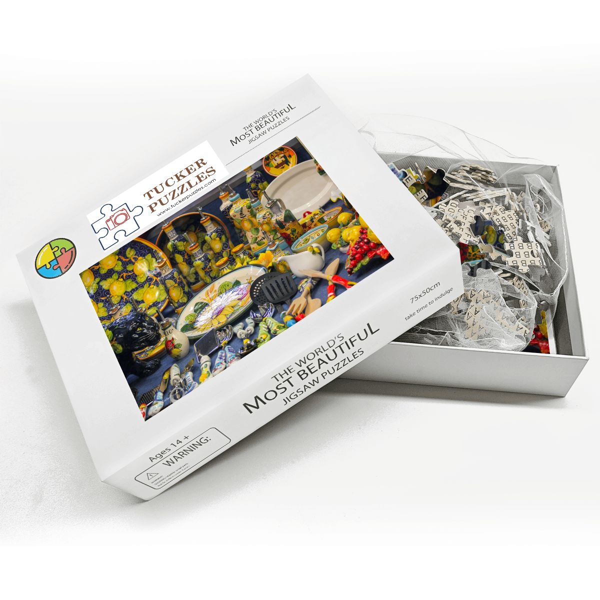Bellagio Store Window; Wooden Jigsaw Puzzle 1000 pcs (Horizontal)