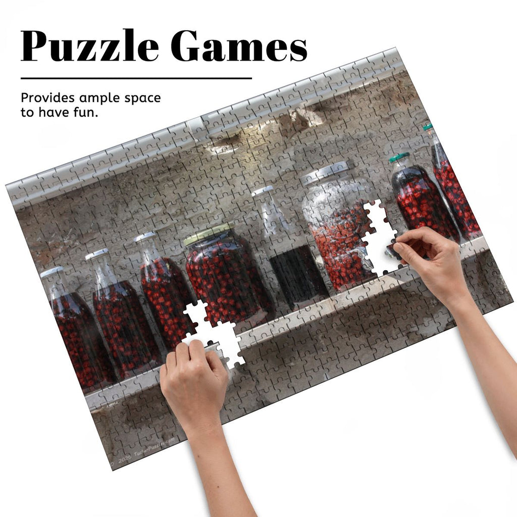 Steeping Višnjevac, Croatia; Wooden Jigsaw Puzzle 500 pcs (Horizontal)