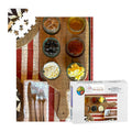 Moroccan Breakfast, Marrakech, Morocco, 2026; Wooden Jigsaw Puzzles 500 pcs (Vertical) IMG68701