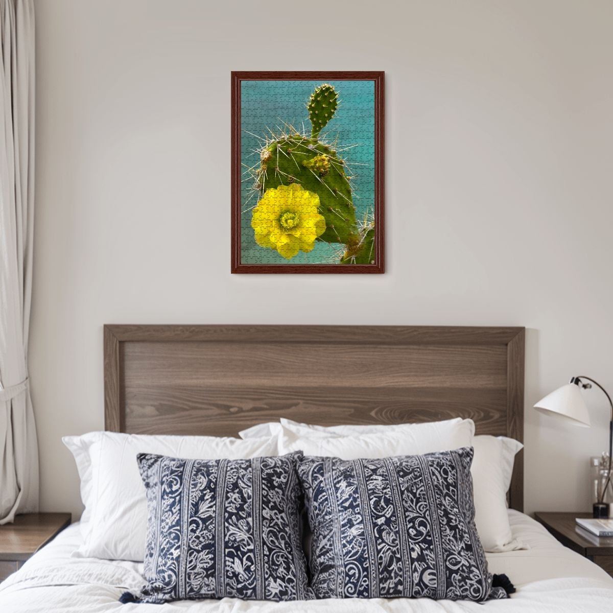 Wooden Jigsaw Puzzles 500 pcs (Vertical) Cacti Plant, Curacao 20265