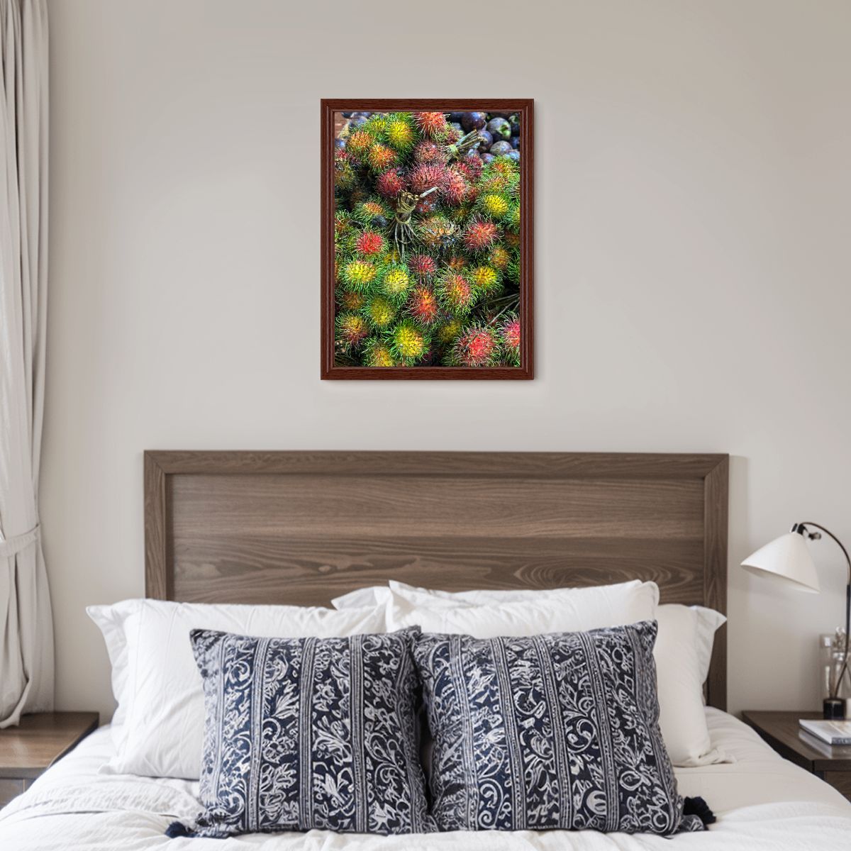 Rambutan, Kuala Lumpur, Malaysia; Wooden Jigsaw Puzzles 500 pcs (Vertical)
