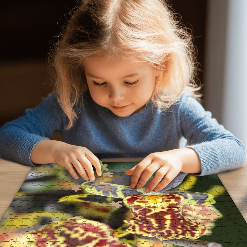 Orchid, Singapore, 2025; Wooden Jigsaw Puzzles 500 pcs (Vertical)