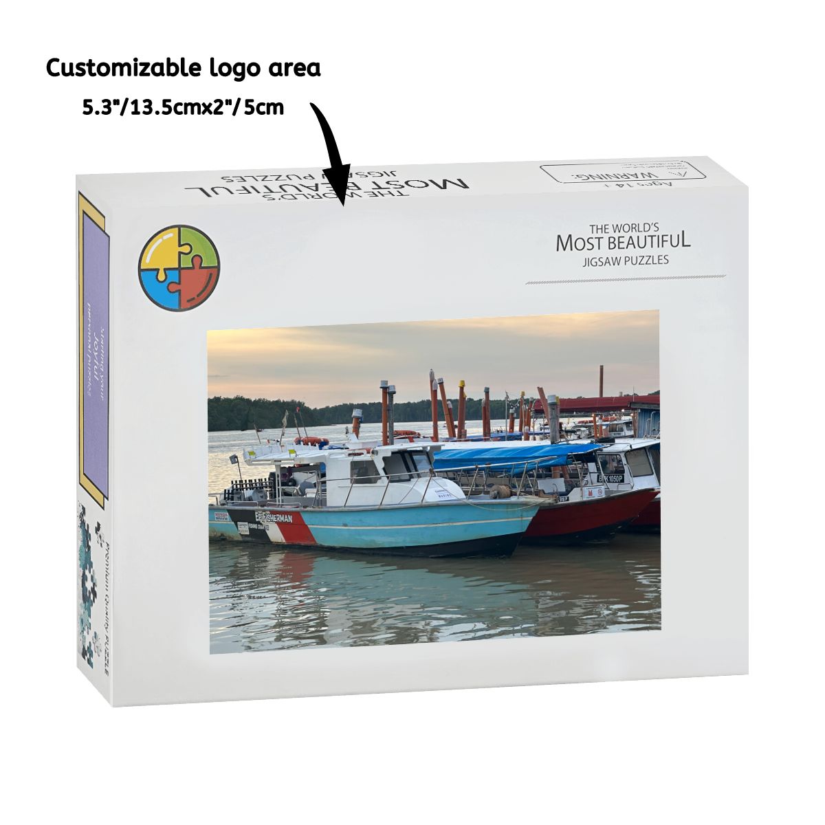 Malaysian Fishing Village, 2025: Wooden Jigsaw Puzzles 1000 pcs (Horizontal) IMG9186