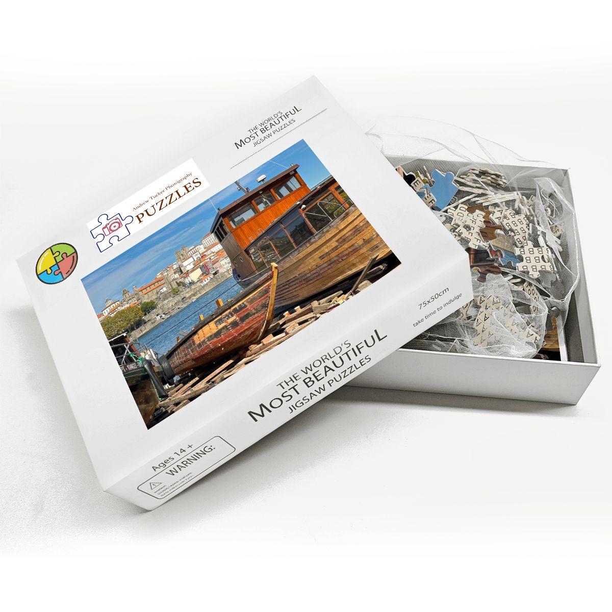 Gaia Ship Yard, Portugal; Wooden Jigsaw Puzzles 1000 pcs (Horizontal)