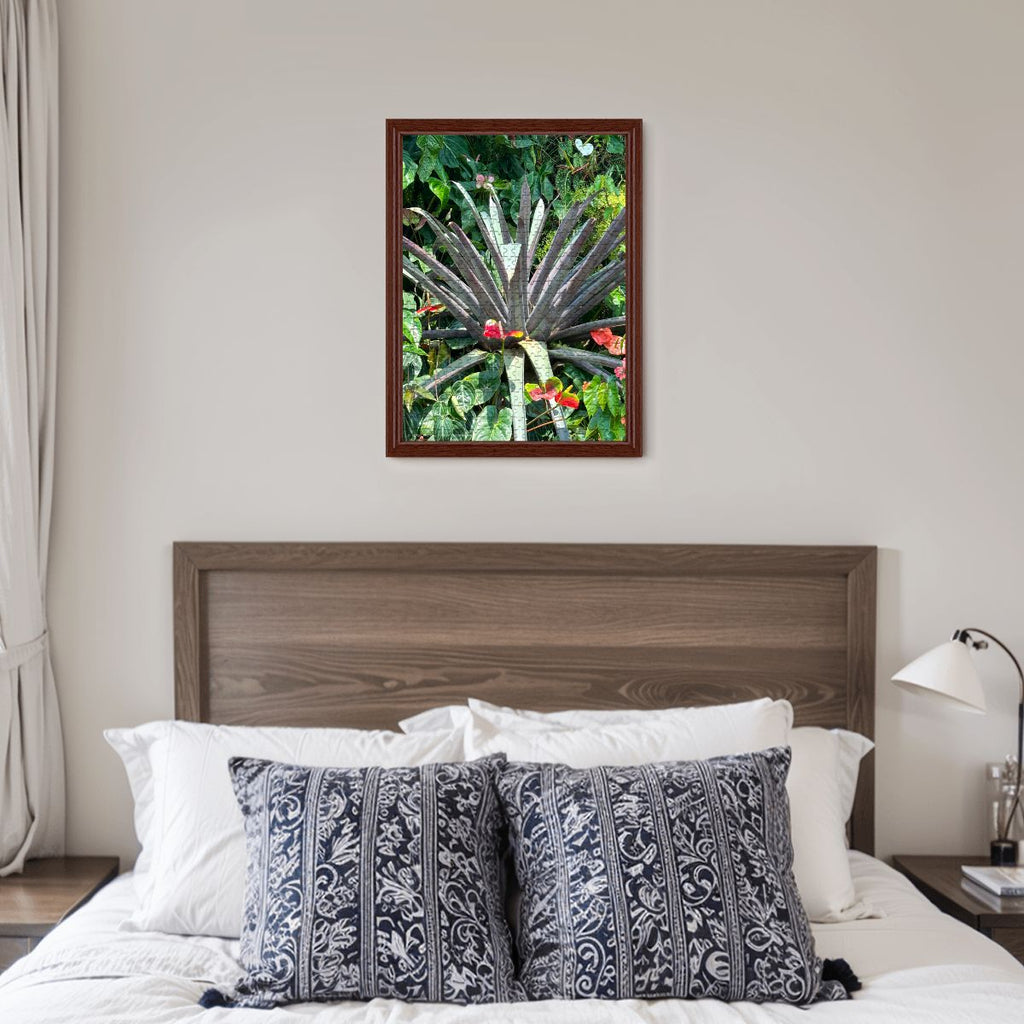 Agave Plant, Flower Dome, Singapore; Wooden Jigsaw Puzzle 500 pcs (Vertical)