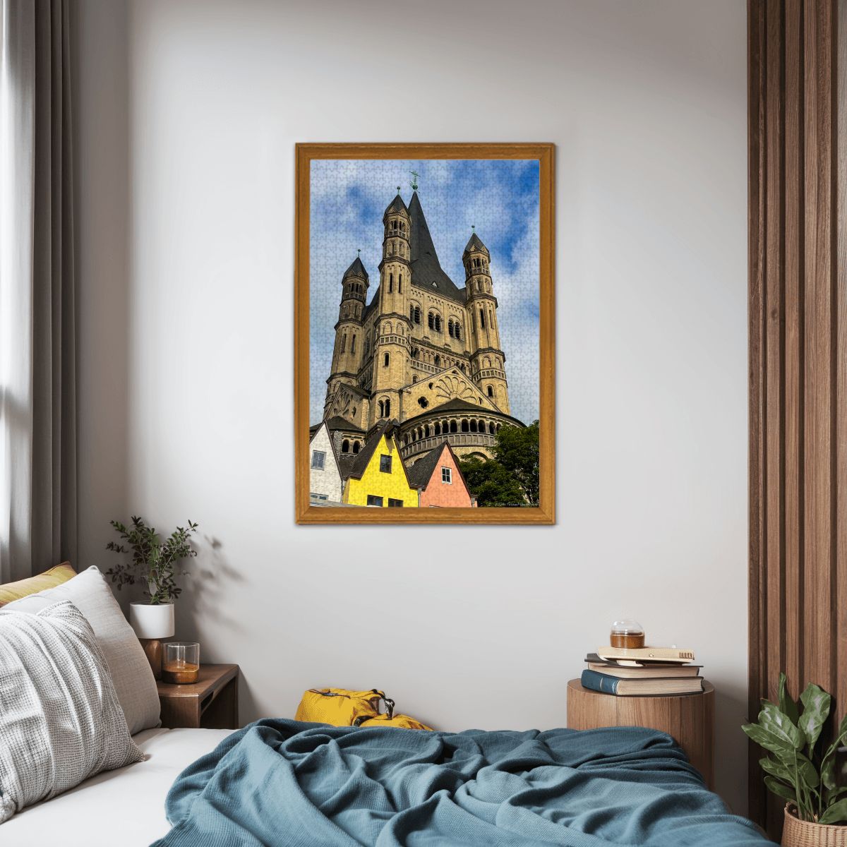 St. Martin Church, Cologne, Germany; Wooden Jigsaw Puzzle 1000 pcs (Vertical)