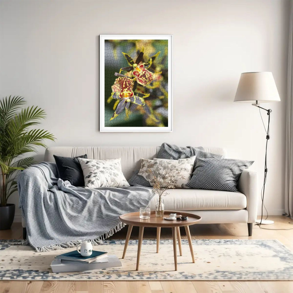 Orchid, Singapore, 2025: Wooden Jigsaw Puzzles 500 pcs (Vertical) IMG4476