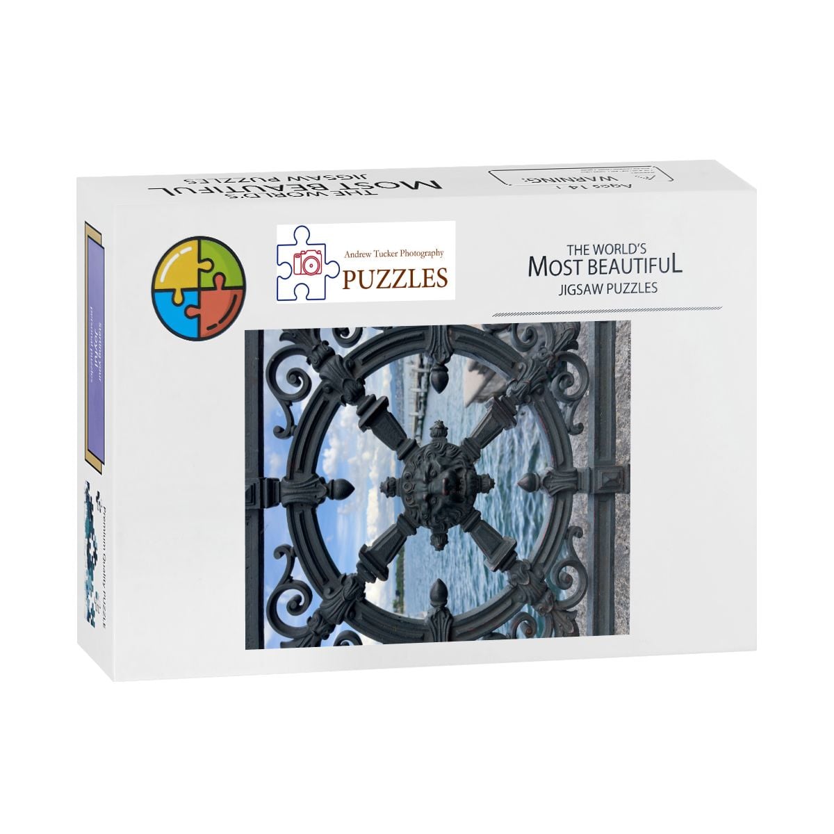 Zurich Waterfront; Wooden Jigsaw Puzzle 500 pcs (Vertical)