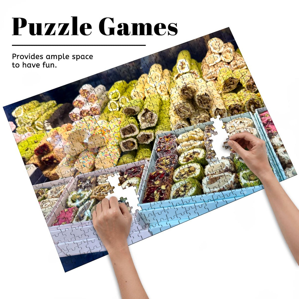 Turkish Delight 2, Istanbul, Turkey; Wooden Jigsaw Puzzle 500 pcs (Horizontal)