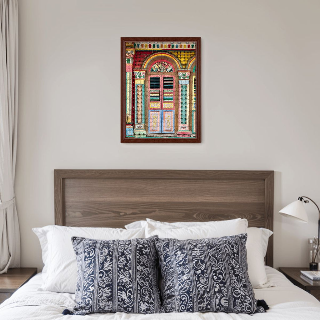 Little India, Signapore; 202; Wooden Jigsaw Puzzles 500 pcs (Vertical)