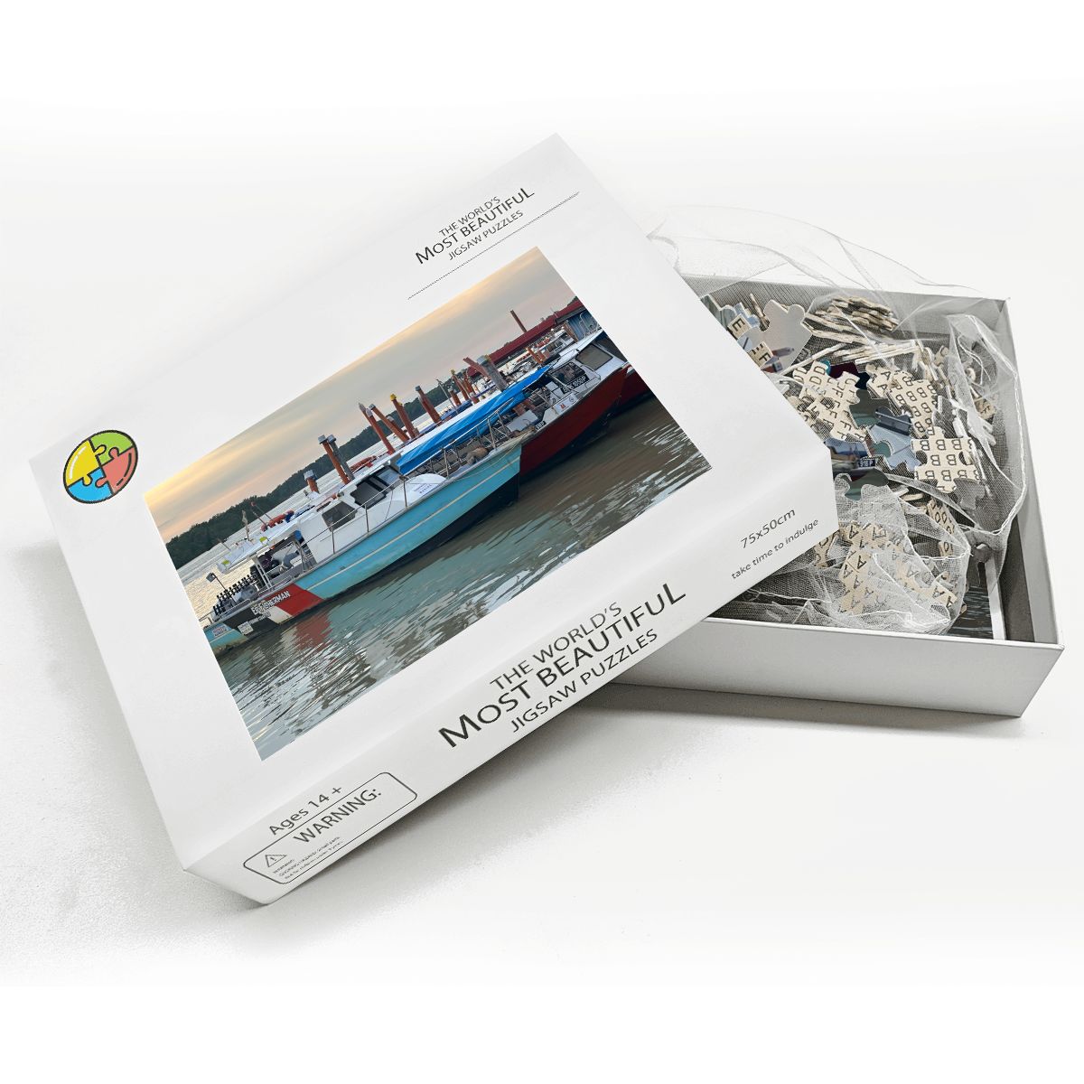 Malaysian Fishing Village, 2025: Wooden Jigsaw Puzzles 1000 pcs (Horizontal) IMG9186