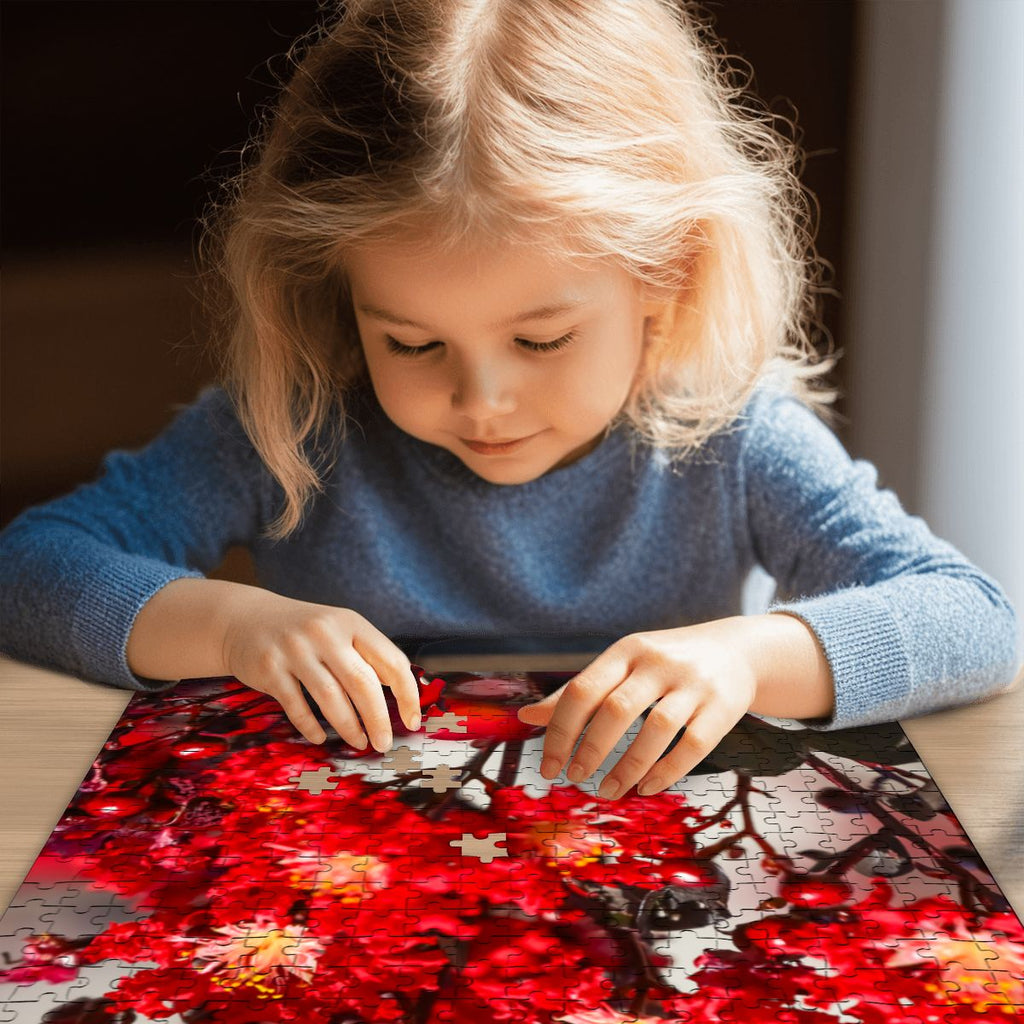 Carolina Crape Myrtle, South Carolina, 2026; Wooden Jigsaw Puzzles 500 pcs (Vertical)